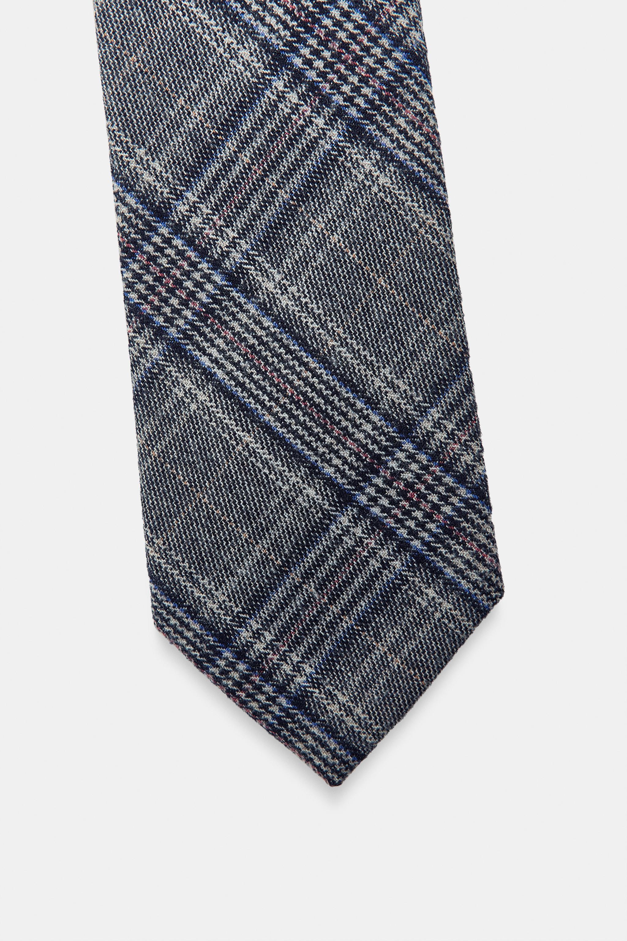PLAID TIE